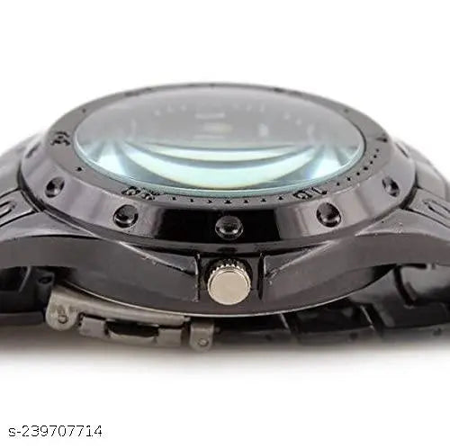 Luxury Inspired Black Arabic Dial Watch